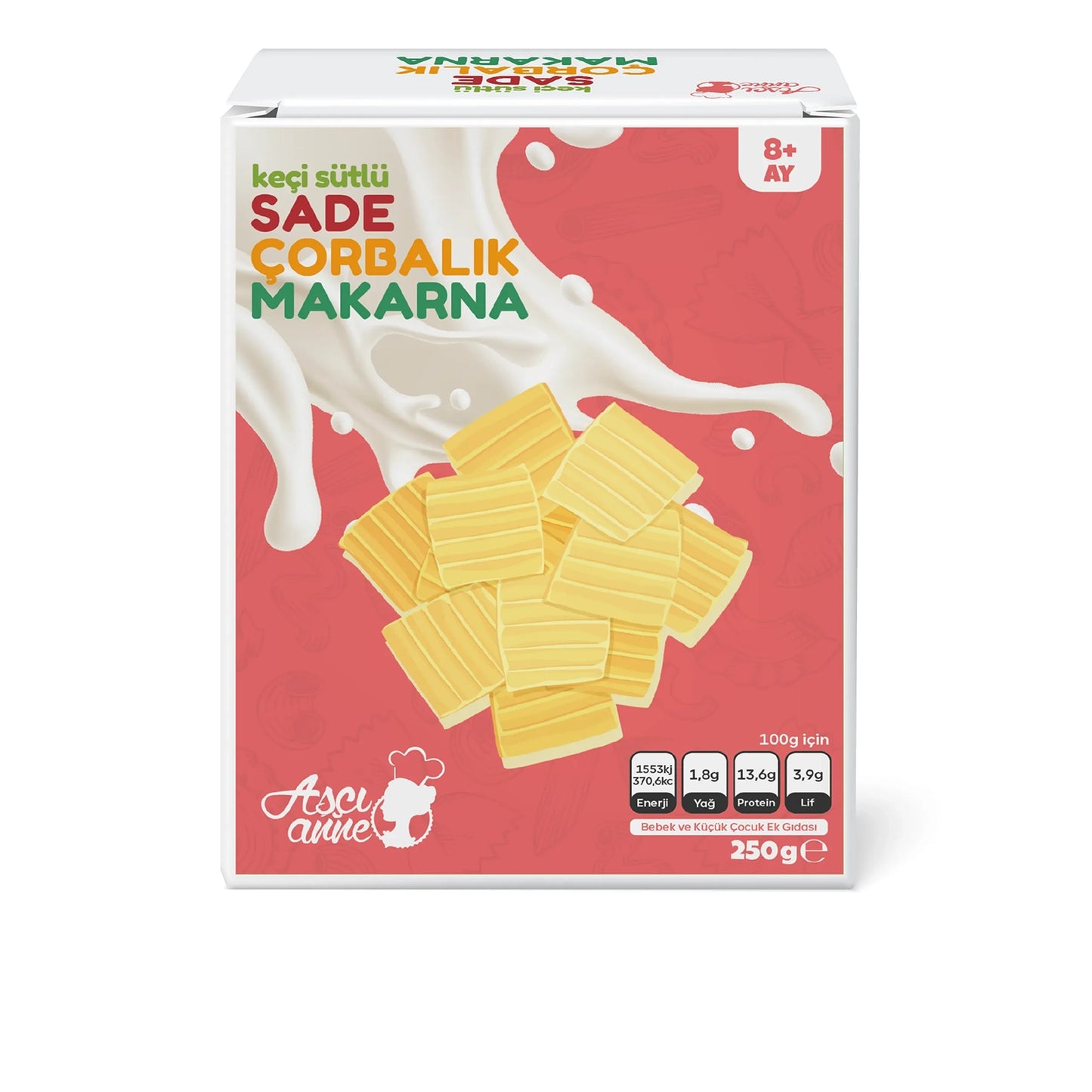 Aşçı Anne Sade Çorbalık Makarna