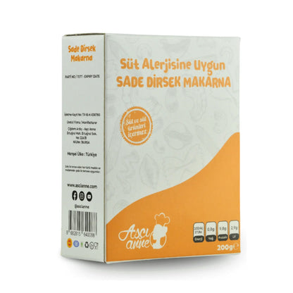 Aşçı Anne Süt Alerjik Makarna (Dirsek)