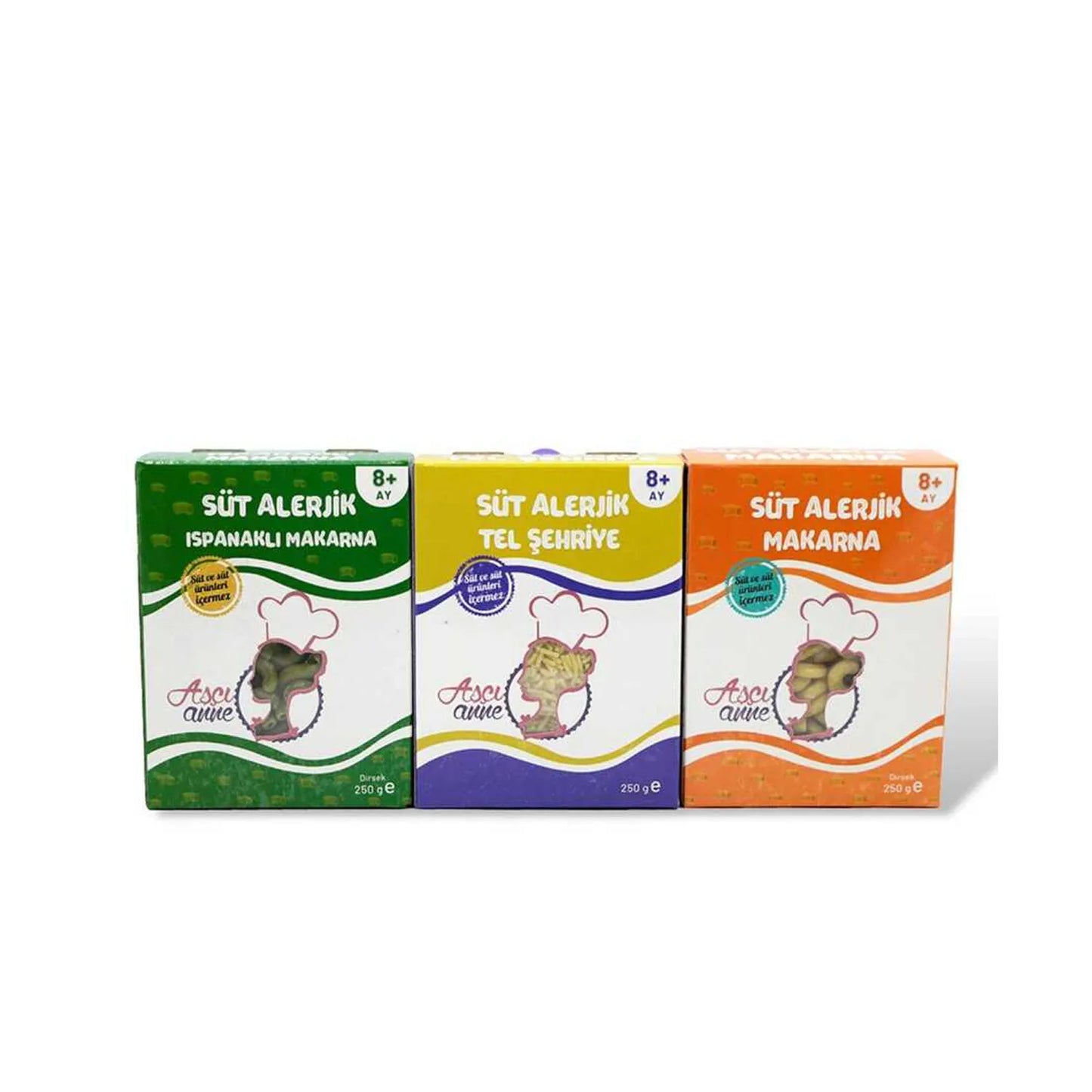 Aşçı Anne Süt Alerjik Makarna Paketi