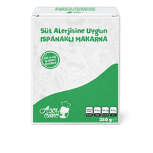 Aşçı Anne Süt Alerjik Ispanaklı Makarna (Dirsek)