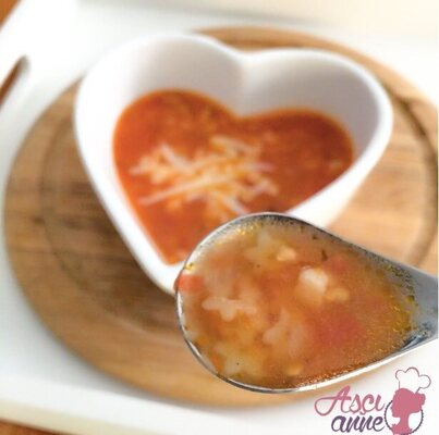 Tomatensuppe mit Thymian Tarhana (12+ Monate)