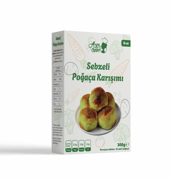 VEGETABLE POGACAKA MIX (8+ Monate) - 1